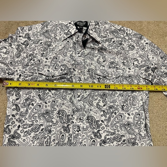 1901 Pearl snap button down Medium - Picture 6 of 7